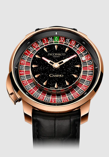 (image for) Jacob & Co casino tourbillon BLACK AVENTURINE DIAL Replica Watch CA100.40.AA.AB.A